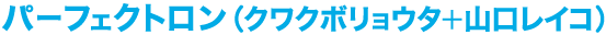 パーフェクトロン(クワクボリョウタ+山口レイコ)